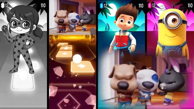 Божья коровка Говорящий Том Битва миньонов Ultimate Tiles Hop