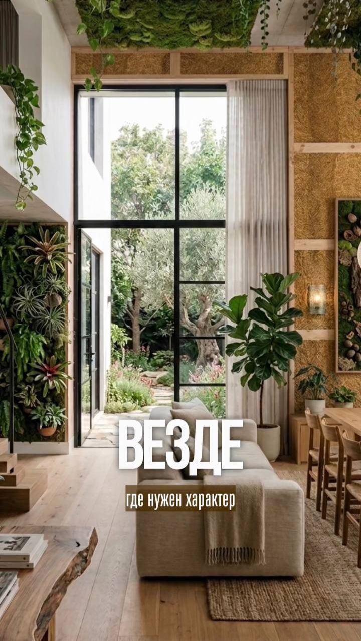 Стена из панелей Соломит без штукатурки