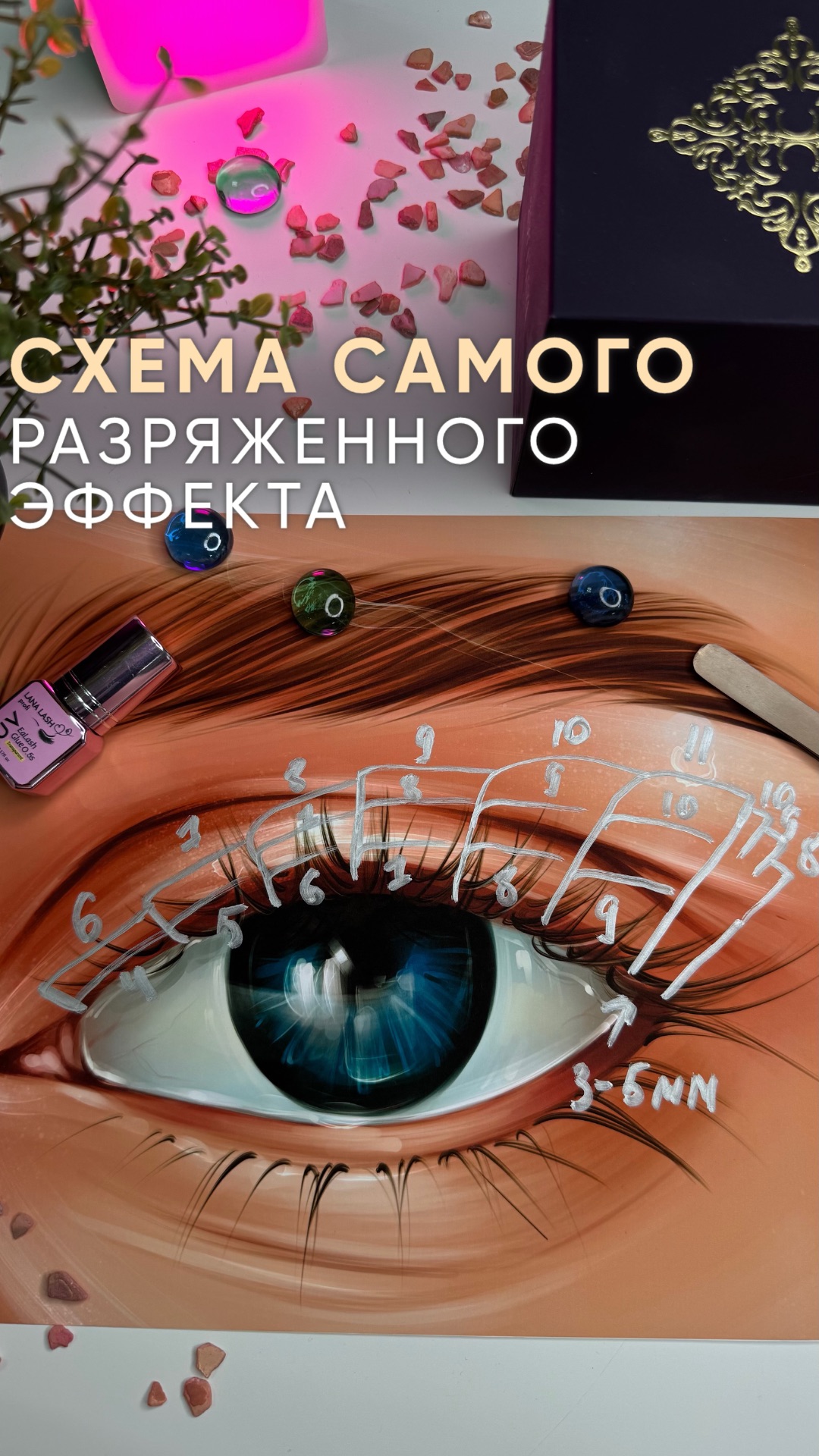 Схема самого разряженного эффекта, за которой приходят все клиенты 🫶🏻