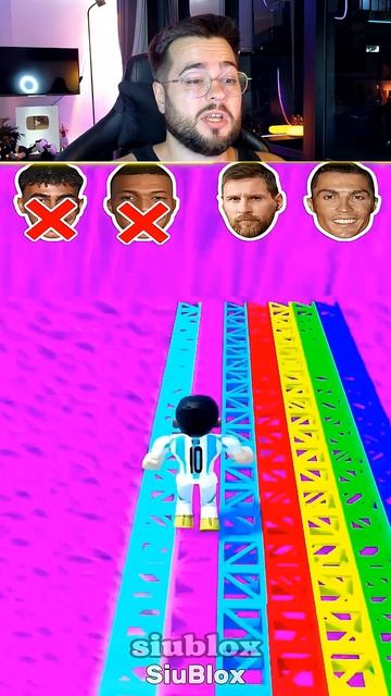 Ямаль Месси Роналду против Цунами  roblox escapetsunamiforbrainrots