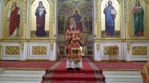 Проповедь митрополита Леонтия в соборе в честь Владимирской иконы Божией Матери