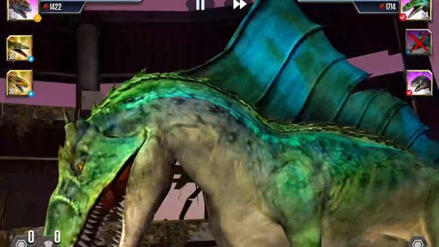 Прошла кровавые схватки с сильными соперниками, « Я играю в Jurassic World The Game »