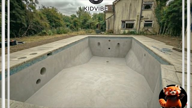 НАШЛИ ЗАБРОШЕННЫЙ БАССЕЙН! ОТРЕМОНТИРУЕМ И БУДЕМ КУПАТЬСЯ!