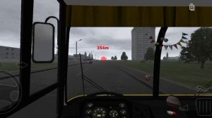 Я играю в Motor Depot по маршруту №2 Серпов на автобусе МАЗ: 103