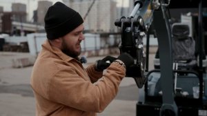 Быстросъем для мини экскаватора.