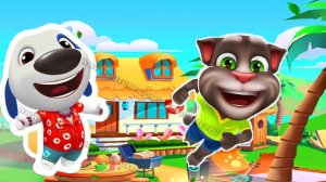 Говорящий Том бег за золотом.Бегите, прыгайте и мчитесь с Говорящим Томом в увлекательной погоне за