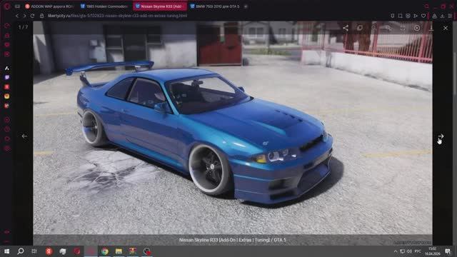 #Nissan #Skyline #R33 #Add-On #Extras #Tuning надо ешо поработать на модом нет тюнинга в гта 5