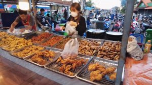 Лаос. Прогулка по продовольственному рынку Луанг Вьентьян. Жизнь в Азии