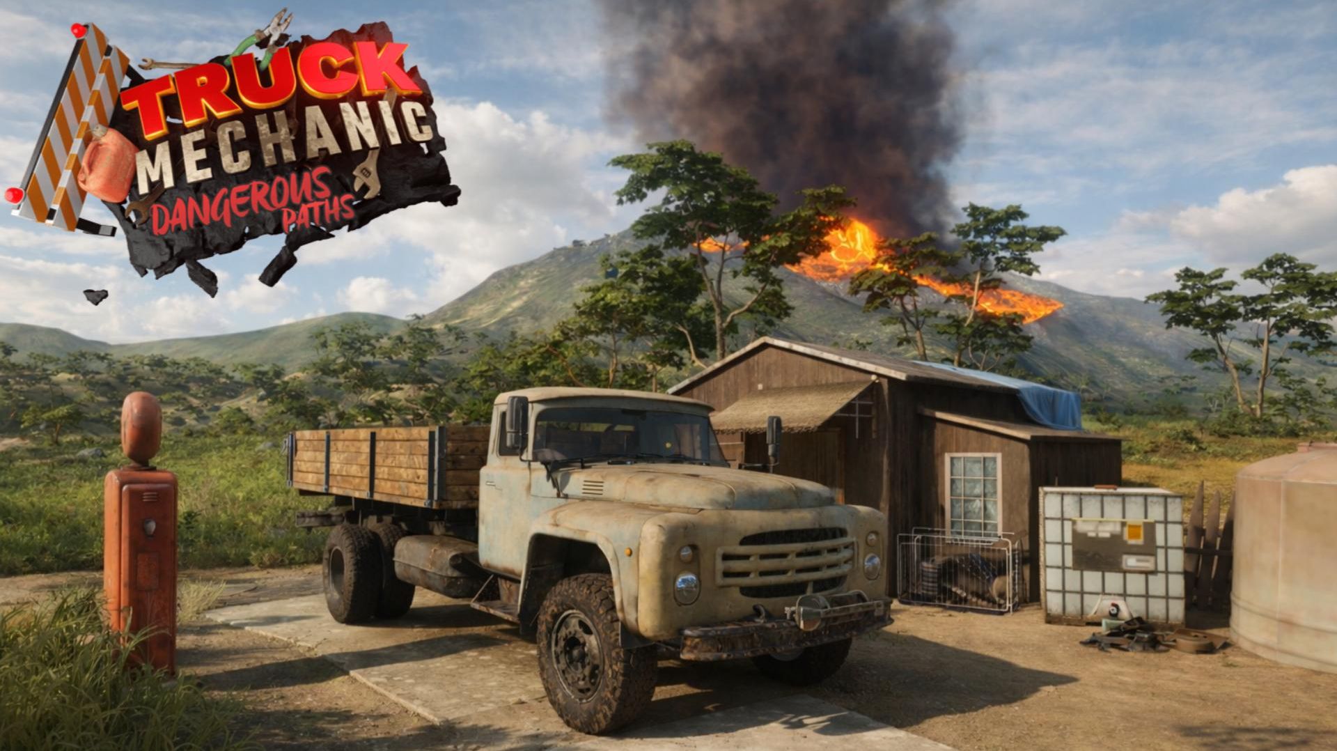 Truck Mechanic Dangerous Paths \ МУЖСКАЯ РАБОТА НА ЗИЛЕ