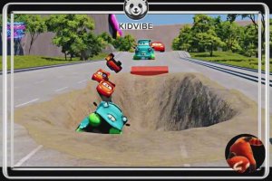 ТАЧКИ КАТЯТСЯ С ГОРЫ!!! ПОПАДУТ В ЯМУ???