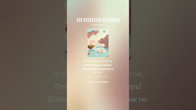 Шёл волшебник по дороге версия 2