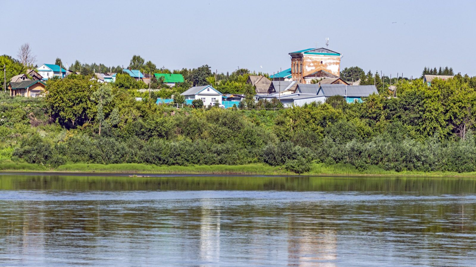 360. Панорама   село Гоньба. Малмыжский рн