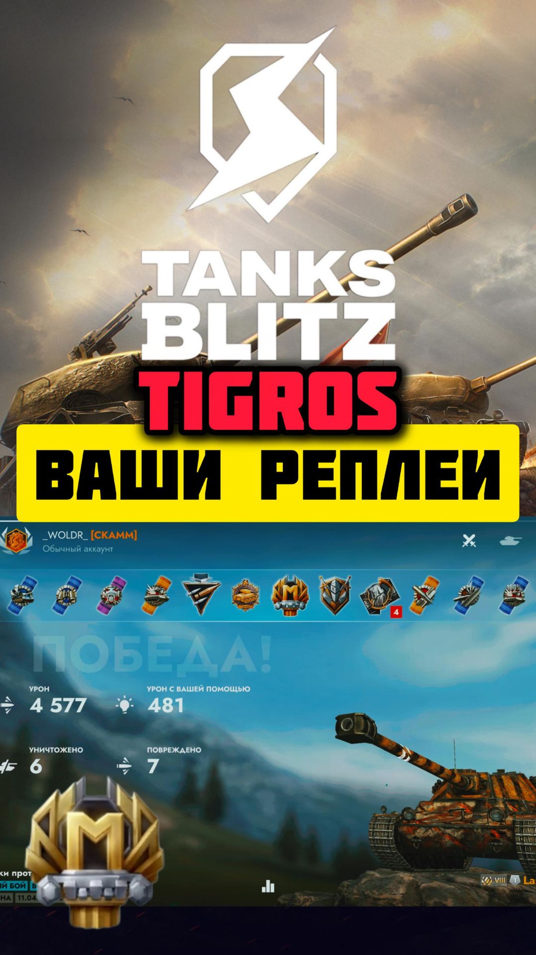 Lansen C  Крутой бой  Tanks Blitz