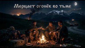 Песня о войне — Мерцает огонёк во тьме (Нейросеть)