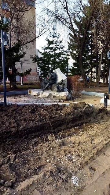 Ремонтные работы и продолжительная реконструкция Центральной площади