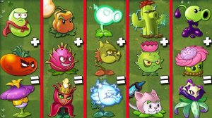 Зомби против растений Plants vs Zombies ПвЗ Растения против Зомби PvZ Fusion Битва прохождение