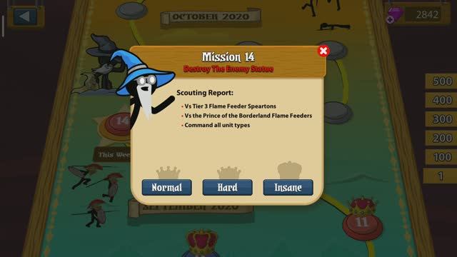 Mission Weekly | Levels 14 | Normal [Failure]