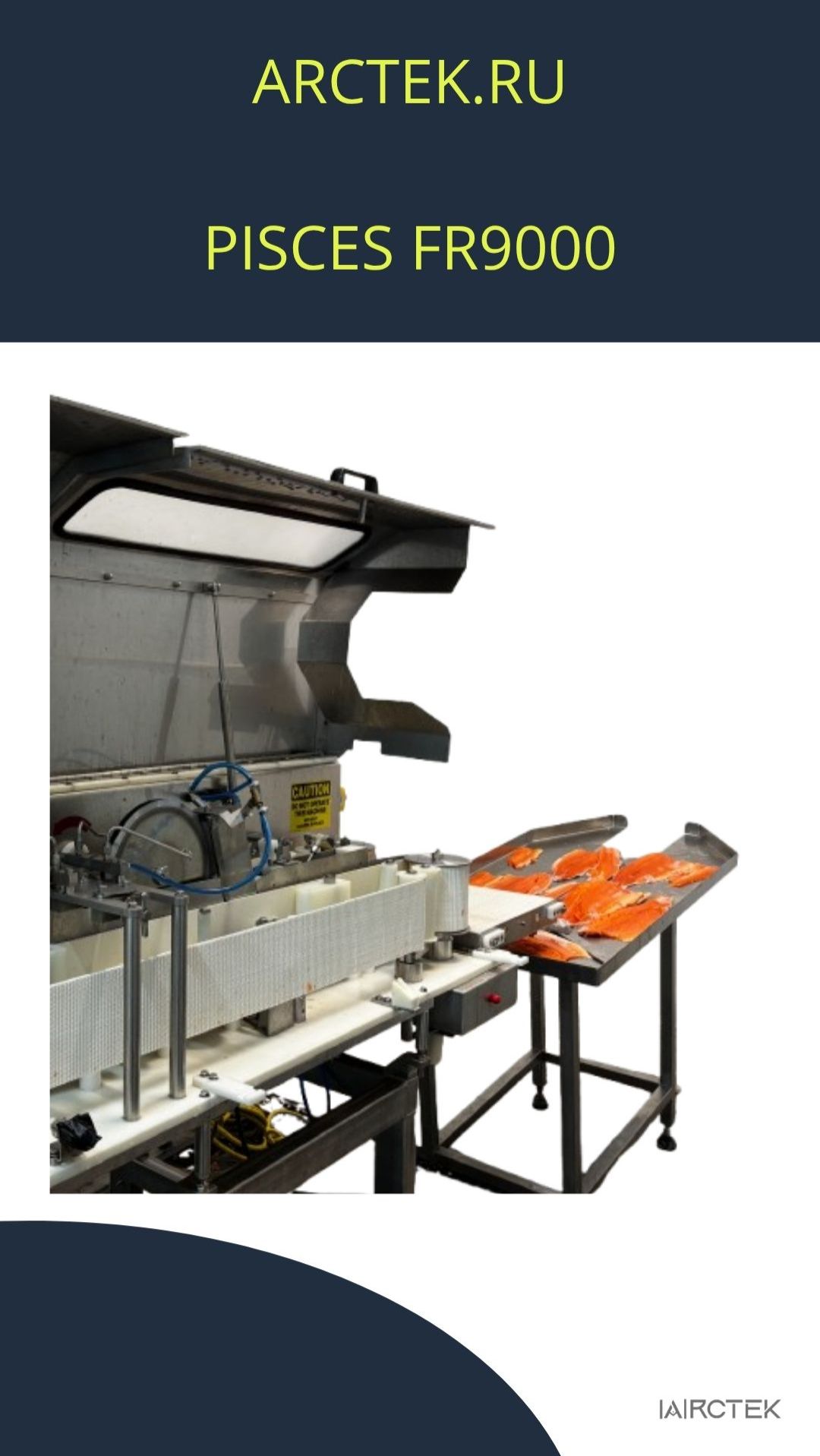 Pisces FR 9000 Филетировочная машина для семги и форели