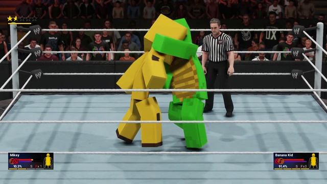 НОВЫЙ ЭПИЧЕСКИЙ БОЙ РЕСТЛЕРОВ ИЗ МАЙНКРАФТА