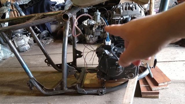 4т мотор на иж. Делаем шаблоны.