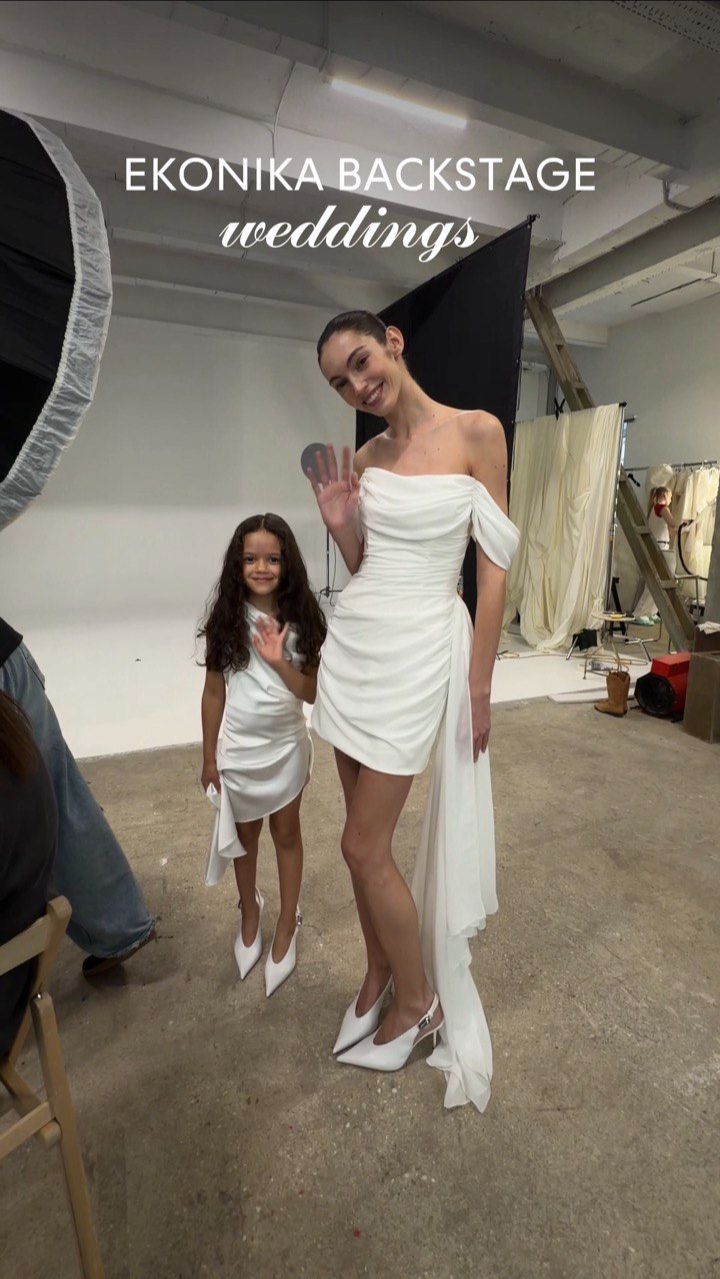 Делимся закулисьем свадебной истории EKONIKA. Познакомьтесь с коллекцией на сайте и в приложении