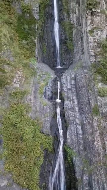 Гдымский водопад. Ахтынский район.