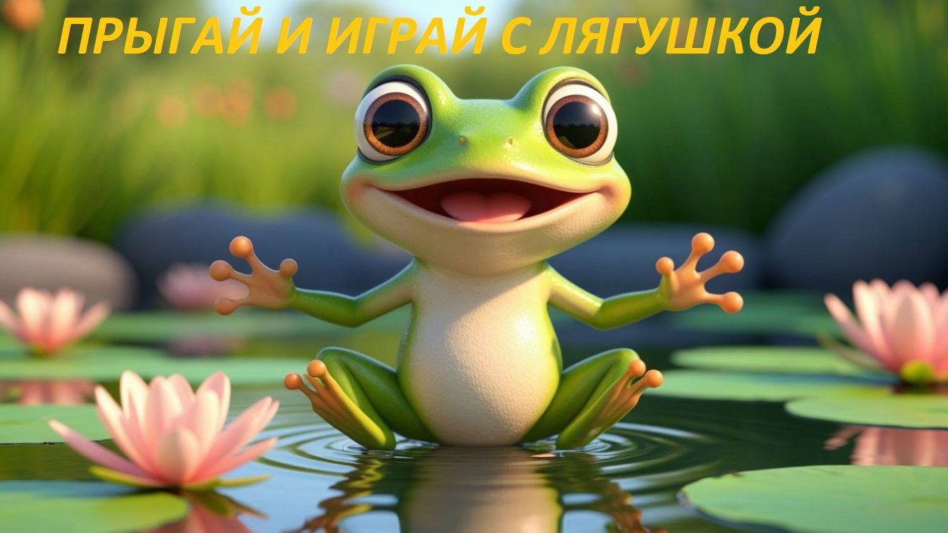 👉 Прыгай как Лягушка 🐸. Прыг-Скок песенка для детей смотреть онлайн