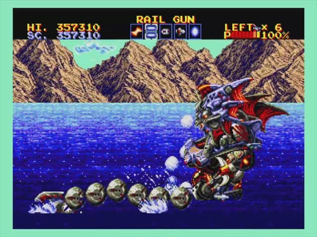 TAS, (Genesis) Lightening Force： Quest for the Darkstar - 