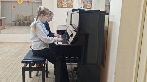 Ю. Шинкаренко "Змея" (анс.) Матюшевич Анастасия, Лапковская Нелли_ г. Витебск, ДШИ №3 "Маладик"