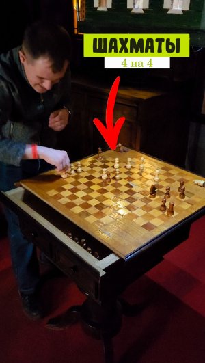 Шахматный стол со встроенной функцией комода #шахматы #шахматнаядоска #комод #шахматныймем