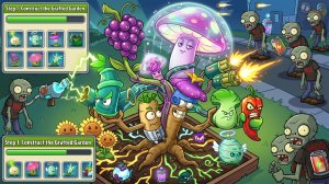 Растения против Зомби ПвЗ Fusion ОРДА ЗОМБИ Plants vs. Zombies Hybrid Mod PvZ мод Битва прохождение