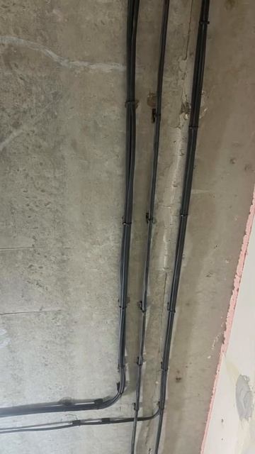 ✅ Выполнили черновой электромонтаж в двухкомнатной квартире