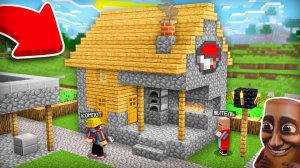ТЕПЕРЬ МОЙ СОСЕД ТОЖЕ ЖИВЁТ В КУЗНИЦЕ В МАЙНКРАФТ | Компот Minecraft