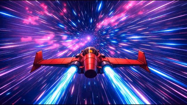 Synthwave Cosmic Night Drive 🚀 Retro Spacewave Mix Cyberpunk Vaporwave Journey-(1080p24)