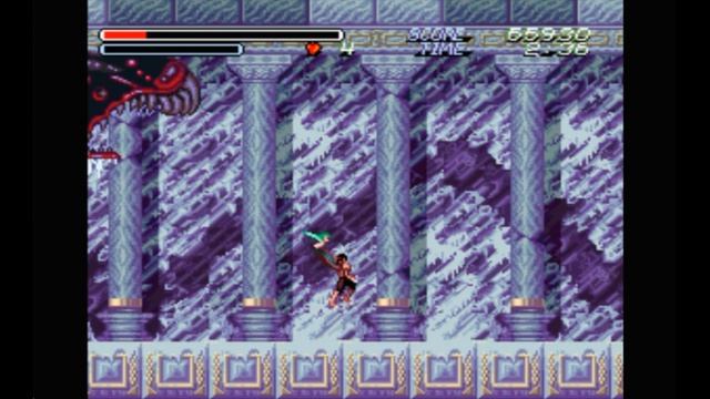 Super Nintendo (Snes) 16-bit Majuu Ou Stage 5 Прохождение За Гарпию