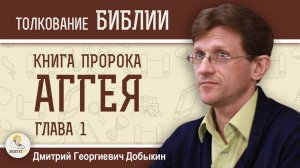 КНИГА ПРОРОКА АГГЕЯ.  Глава 1 "Повеление Господа о восстановлении храма". Дмитрий Георгиевич Добыкин