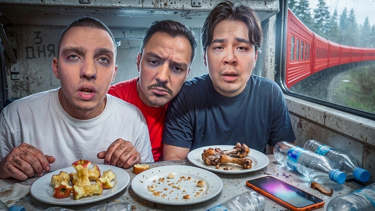 ВЫЖИЛИ ЛИ МЫ 3 ДНЯ В ПОЕЗДЕ БЕЗ ЕДЫ?