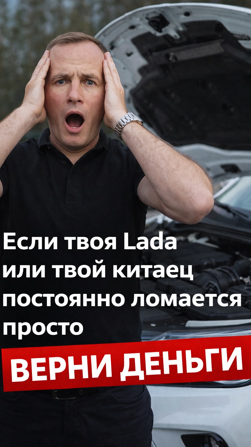 Если твоя Lada или твои китаец постоянно ломается