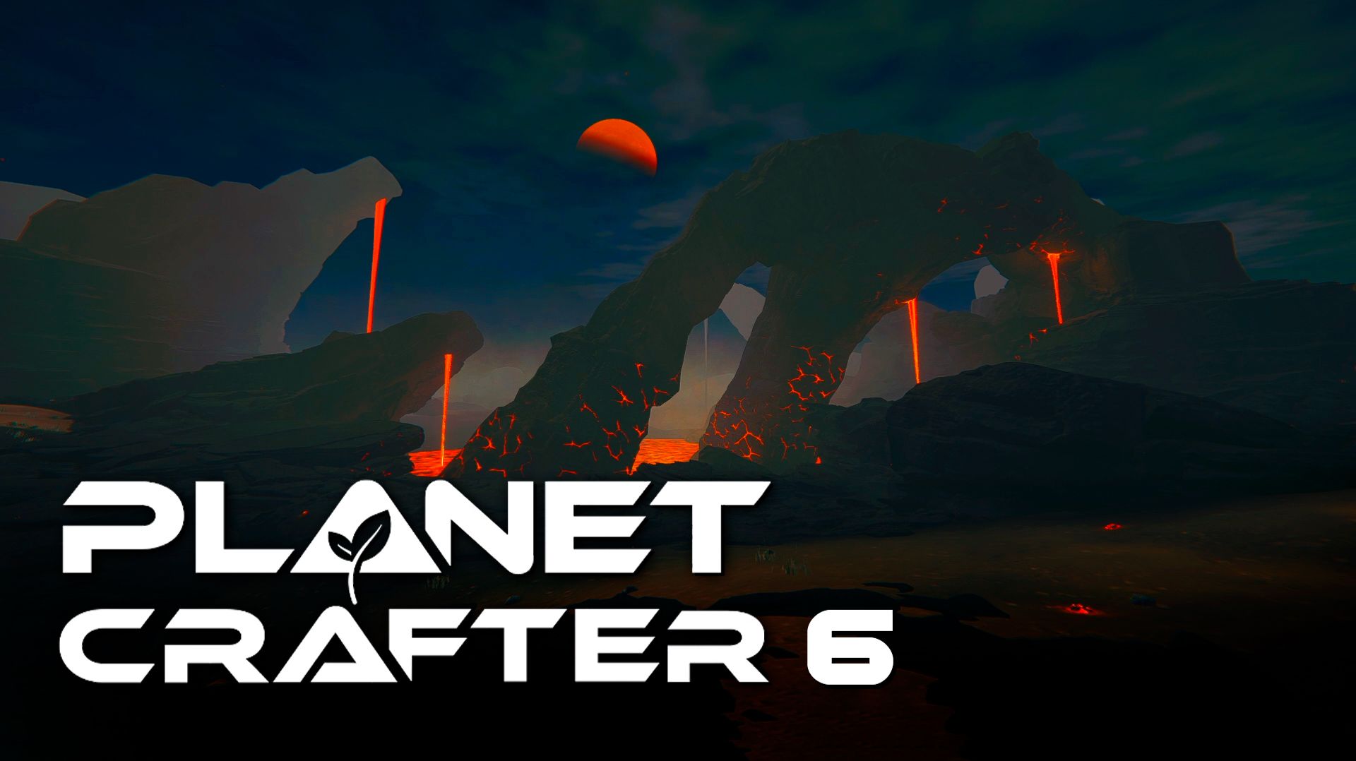 Исследовали метеоритный кратер и лавовый биом | The Planet Crafter 🌍 6 прохождение