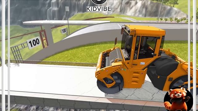 АВТОБУСЫ СКЛАДЫВАЮТСЯ КАК ДОМИНО В BEAM NG DRIVE!