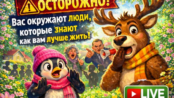 ОСТОРОЖНО! Повсюду люди, которые знают как вам лучше жить!