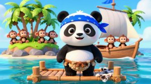 🌈ВЕСЁЛОЕ ПУТЕШЕСТВИЕ С ПАНДОЧКОЙ НА КОРАБЛИКЕ | Развивающие мультфильмы