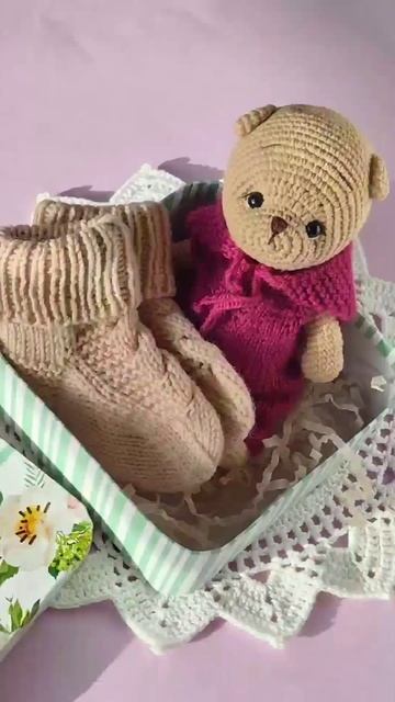 Подарочные наборы для малышей #амигуруми #игрушкаручнойработы #вязаниеигрушек #ручнаяработа