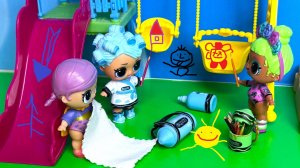 КТО ТУТ ВСЕ РАЗРИСОВАЛ?🖍️✏️😡 Куклы ЛОЛ сюрприз Крайола смешные мультики ДАРИНЕЛКА