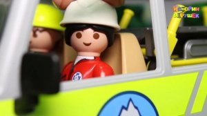 Видео для детей - Игрушечный мультфильм для детей - История Скорой помощи! Видео про машинки