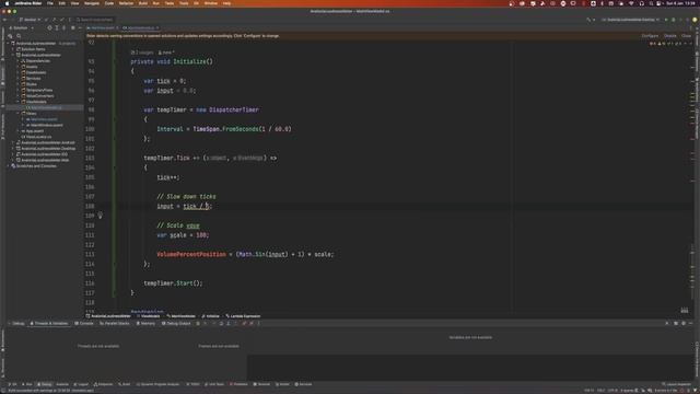018. Avalonia UI - Animating Over Time (To 100% Height)