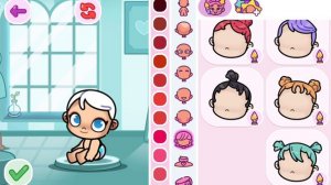 🌴🙌создаю новую семью на планшете🤟🌷аватар ворлд