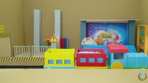 Приключение хомячка в красочном лабиринте - миссия: убежать от плохих игрушек! часть 6