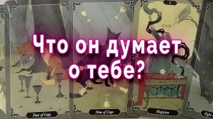 Серьёзно?!… Что он думает о тебе сейчас? Таро для женщин Гадание Расклад