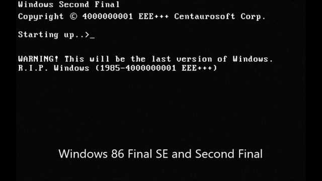 Windows Never Released 886
